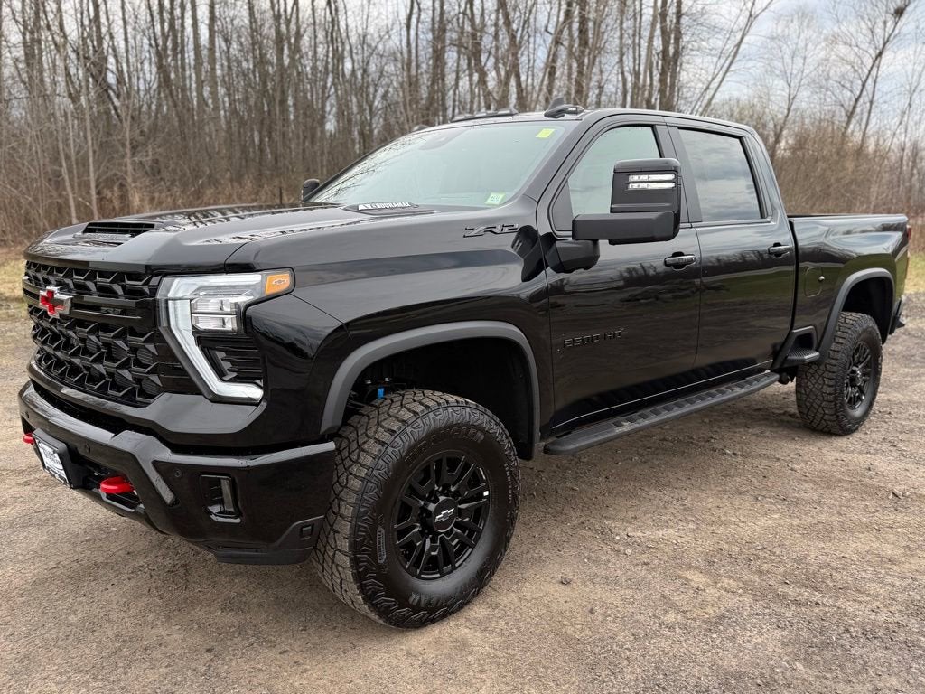 2026 Chevrolet Silverado 2500 HD ZR2 in Black — front three-quarter view